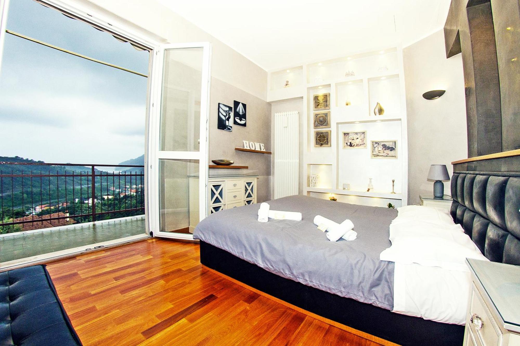 Ferienwohnung The Sea From The Hills Casarza Ligure Exterior foto