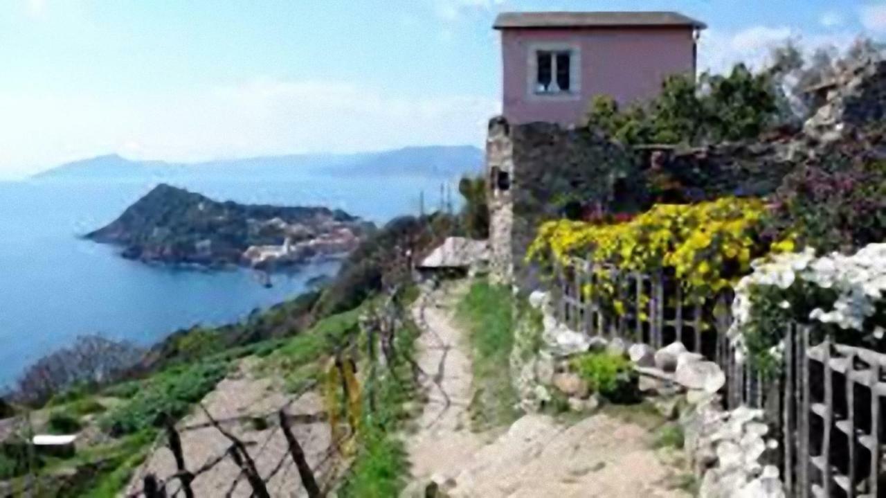Ferienwohnung The Sea From The Hills Casarza Ligure Exterior foto