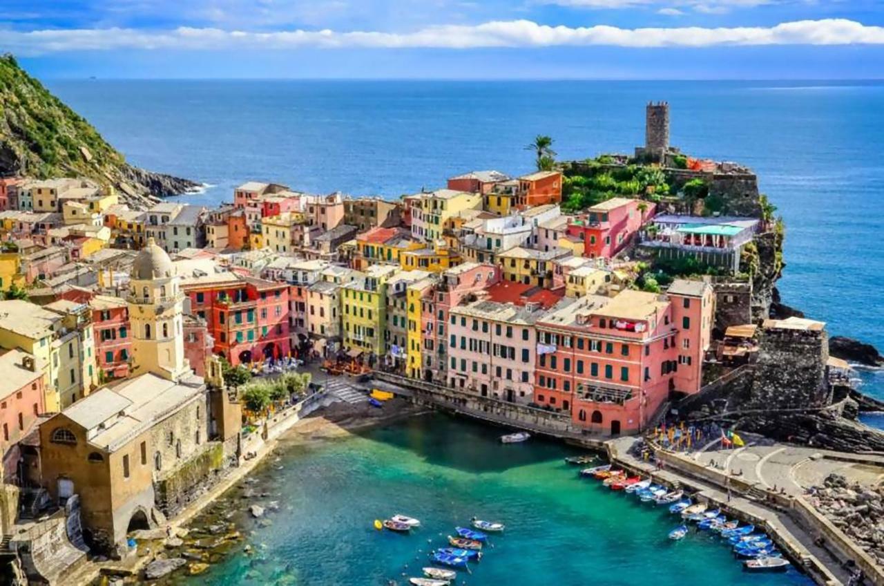 Ferienwohnung The Sea From The Hills Casarza Ligure Exterior foto