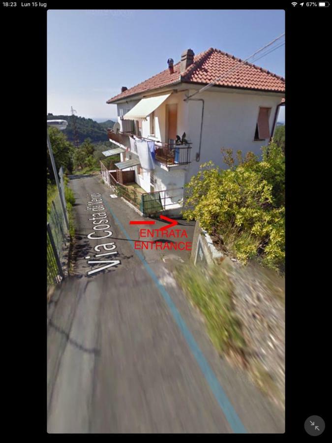Ferienwohnung The Sea From The Hills Casarza Ligure Exterior foto