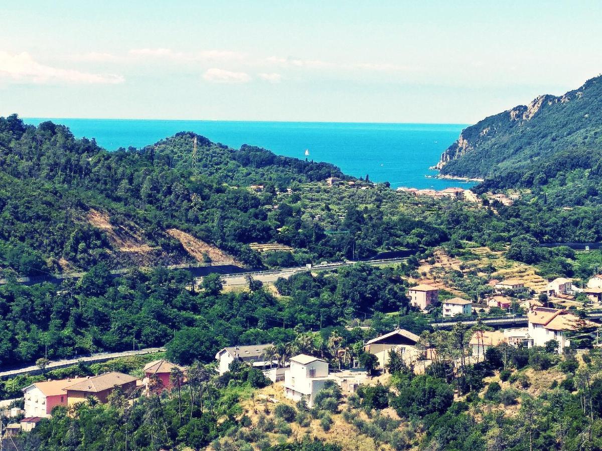 Ferienwohnung The Sea From The Hills Casarza Ligure Exterior foto