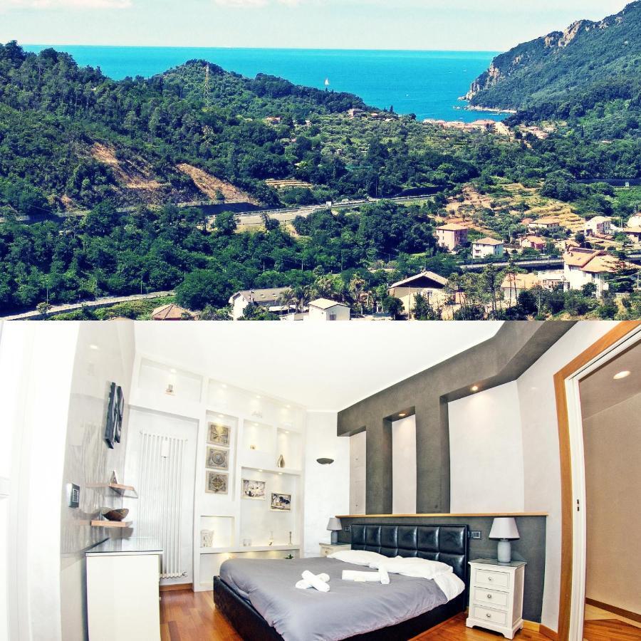 Ferienwohnung The Sea From The Hills Casarza Ligure Exterior foto